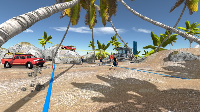 Highline Volleyball VR screenshot