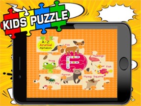 Kids ABC Jigsaw Puzzle Games:Toddler Learning Free Image