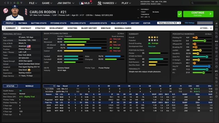 Out of the Park Baseball 27 screenshot