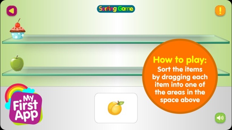 Sorting game for preschool kid screenshot