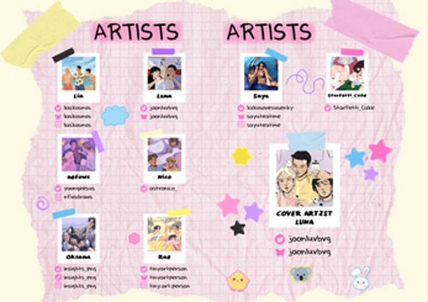 three is tender: a minjoonkook zine Image