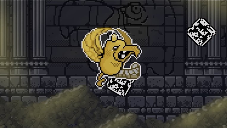 Unichrome: A 1-Bit Unicorn Adventure screenshot