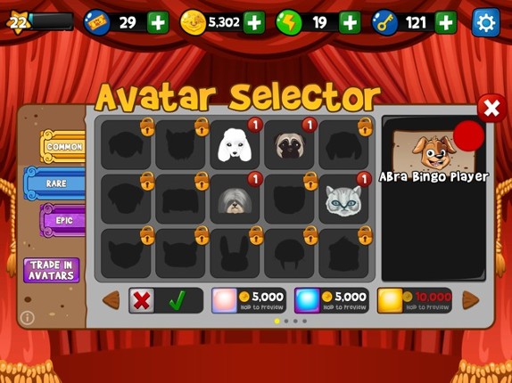 Abradoodle: Live bingo games! screenshot