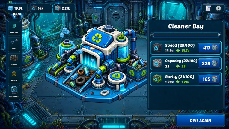 Aqua Scrap: Deep Clean screenshot