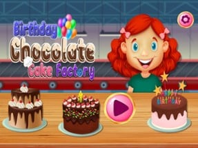 Birthday Chocolate Cake Image