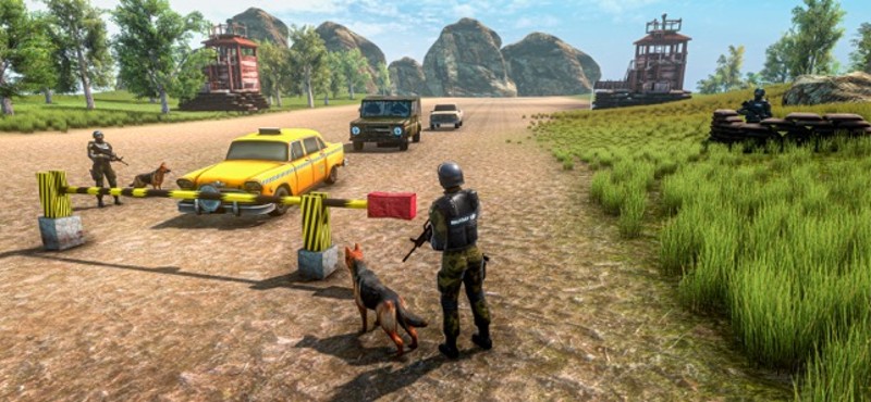 Border Watch Sniffer Dog Game screenshot