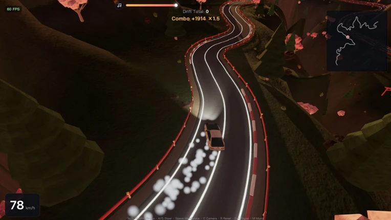Downhill Drift Image