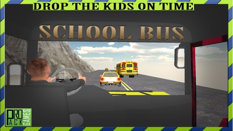Fast School Bus Driving Simulator 3D Free - Kids pick & drop simulation game free screenshot