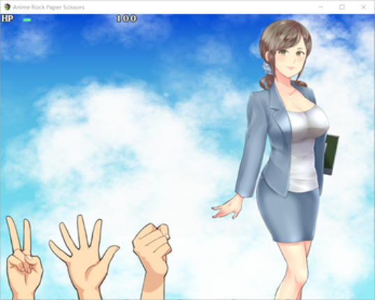 Anime Rock Paper Scissors 18+ Image