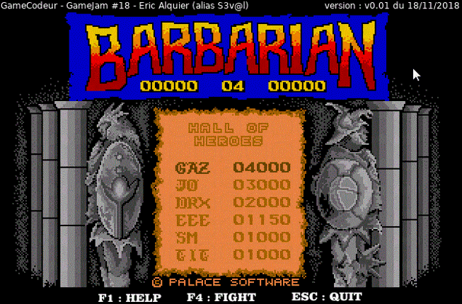 Barbarian (Atari ST) - Reloaded Image