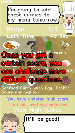Curry & Culc - Make weird curries while doing math screenshot