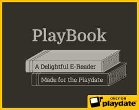 PlayBook - Ebook Reader for Playdate Image