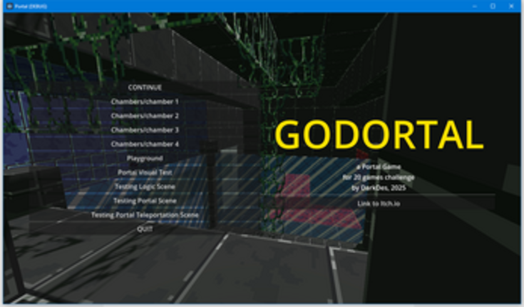 GODORTAL: A portal game screenshot