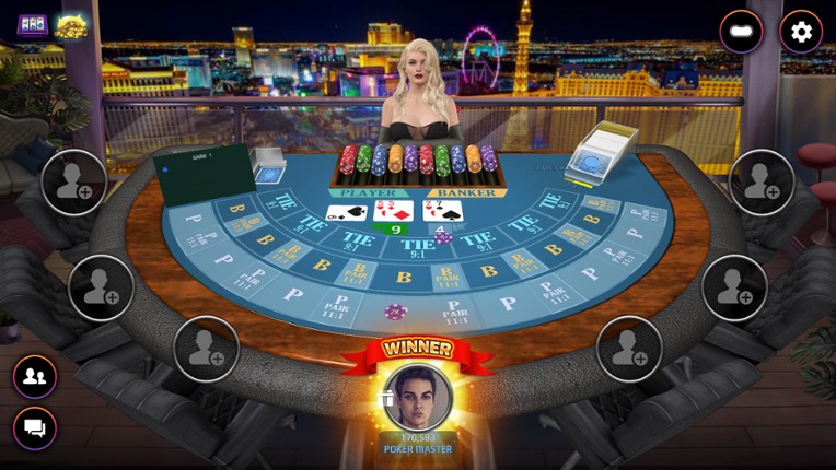 Poker Master - Texas Hold'em, Roulette, Blackjack, Baccarat, Omaha, Slots, Teen Patti screenshot
