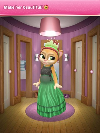 Pregnant Talking Cat Emma Image
