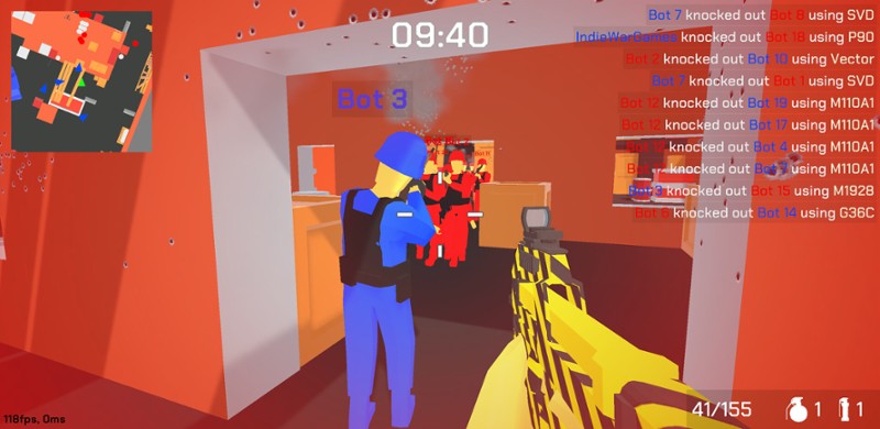 Retro Combat screenshot