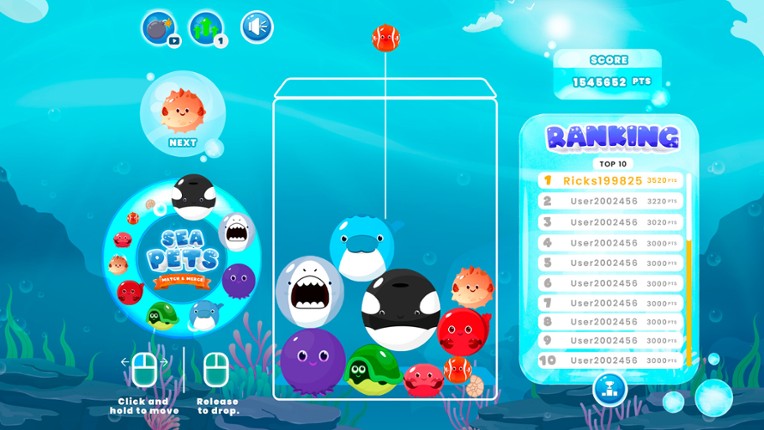 Sea Pets: Match & Merge screenshot