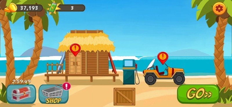 Stickman Surfer screenshot