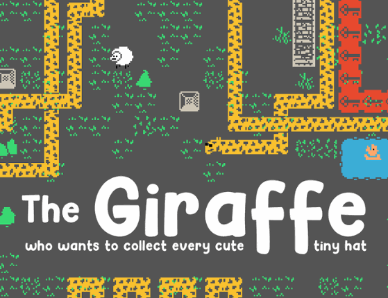 The Giraffe who wants to collect every cute tiny hat Image