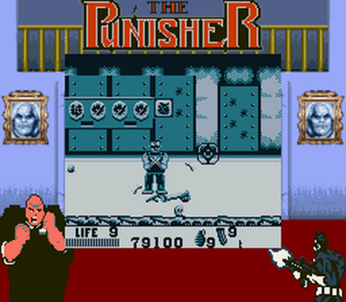 The Punisher (惩罚者) – The Ultimate Payback! (漫威制裁者) SGB Enhanced (Super Game Boy) Image