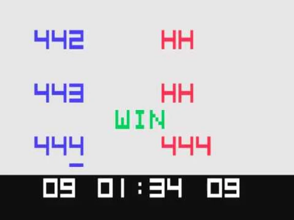 Videocart-8: Magic Numbers - Mind Reader & Nim screenshot