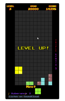 Xuberance Of Frozen Tetris Image