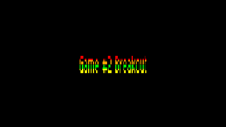 20 Games Challenge: Breakout Image