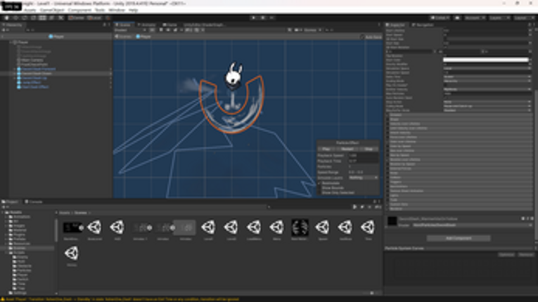 2D Platformer : Hollow Knight Remake screenshot