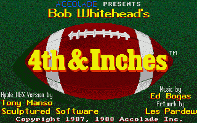 4th & Inches screenshot