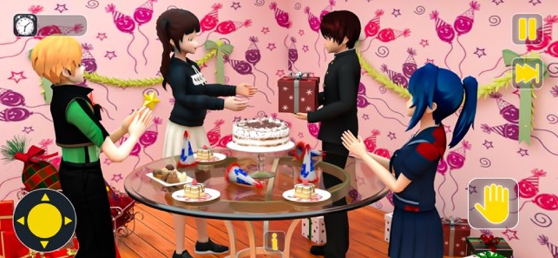 Anime High School Girl Love 3D screenshot