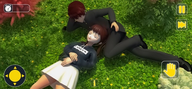 Anime High School Girl Love 3D screenshot