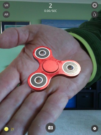 Fidget Spinner: Journey of Secrets - VR/AR Clicker Image