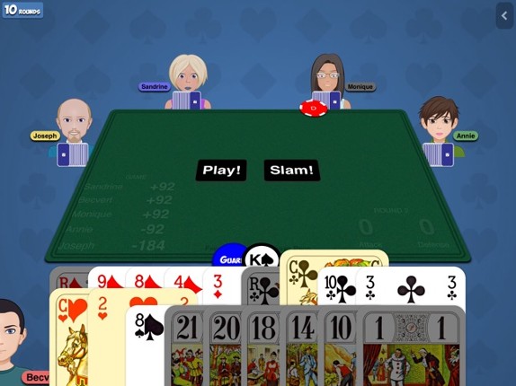 French-Tarot screenshot