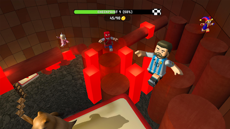 Mega Parkour: Obby Escape Run screenshot