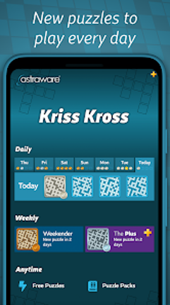 Astraware Kriss Kross screenshot