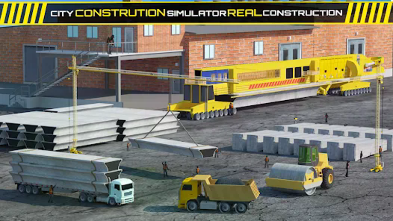 City Construction Games Sim 3D Image