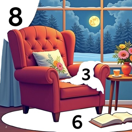 Interior Color by Number Book Image
