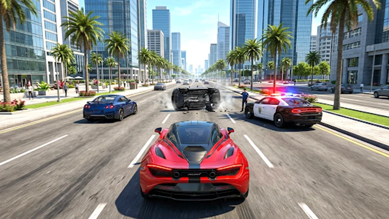 Gangster Game Crime City Sim Image