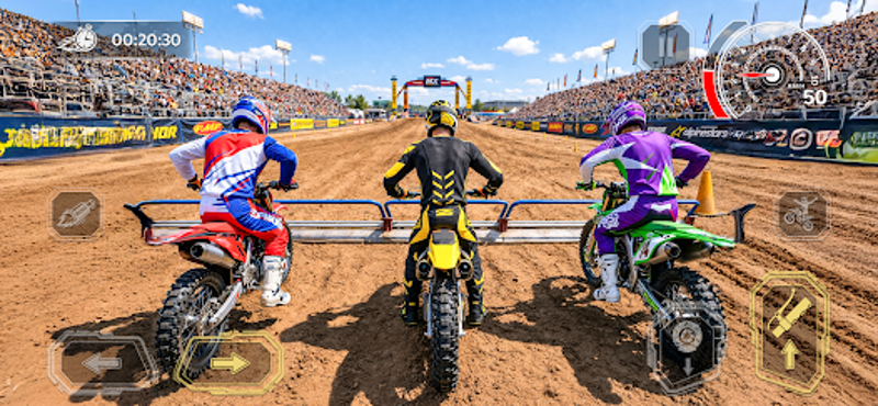 Dirt Bike Stunt Racing League Image