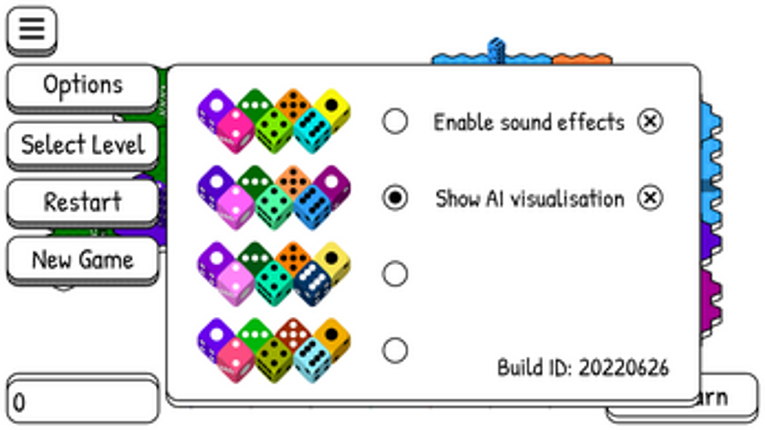 Dice Wars: Machine Learning Image