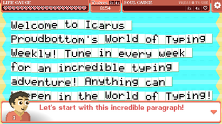 Icarus Proudbottom Teaches Typing Collection Image