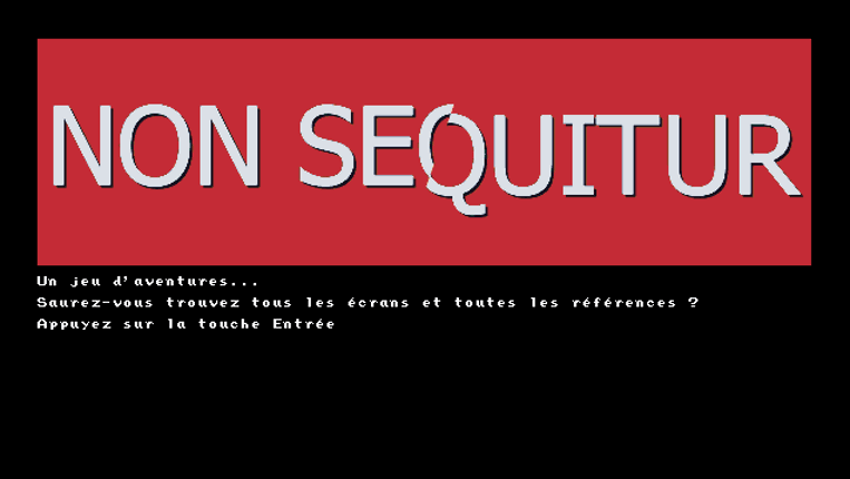 Non sequitur (HTML version) Image