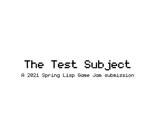 The Test Subject Game Cover