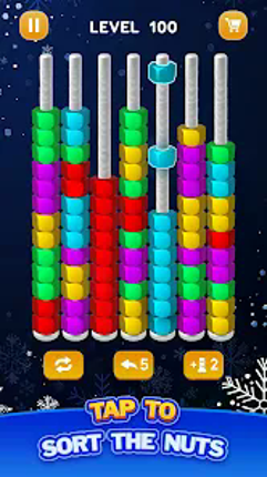 Nut Sort - Color Puzzle Games screenshot
