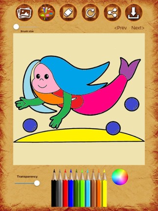 Kids Drawing Worksheet - Free Drawing Pad for toddler and preschool screenshot
