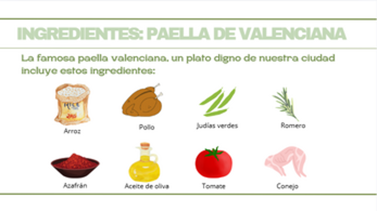 La paella valenciana Image