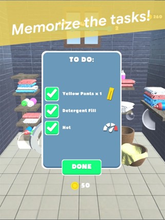 Laundry Day 3D screenshot
