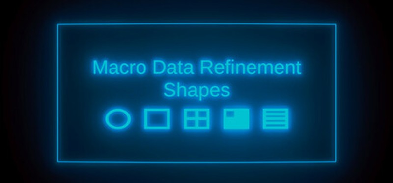 Macro Data Refinement Simulator: Shapes Image