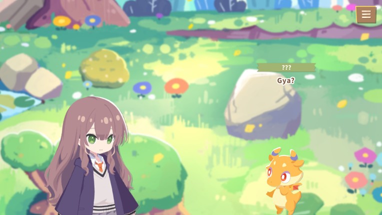 MONPIC -The Hatchling Meets a Girl- screenshot