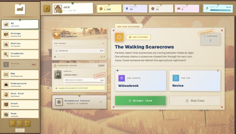 Mystery Company screenshot